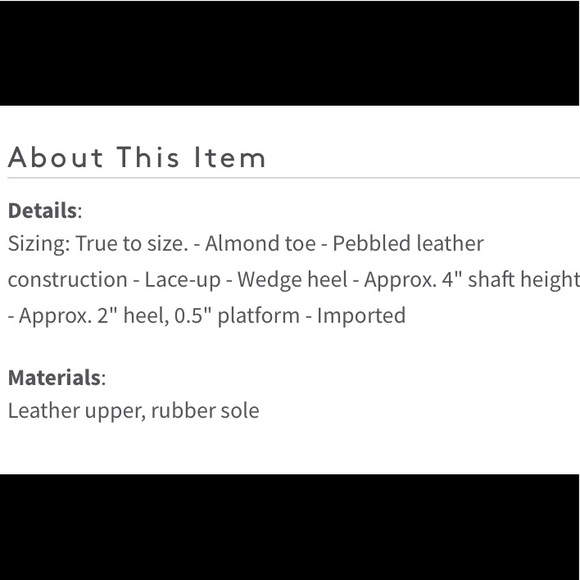 LUCKY BRAND Black Junes Wedge Booties - Picture 8 of 8